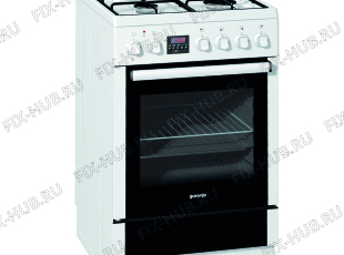 Плита (духовка) Gorenje K56303AW (354922, K53E3-11VT) - Фото